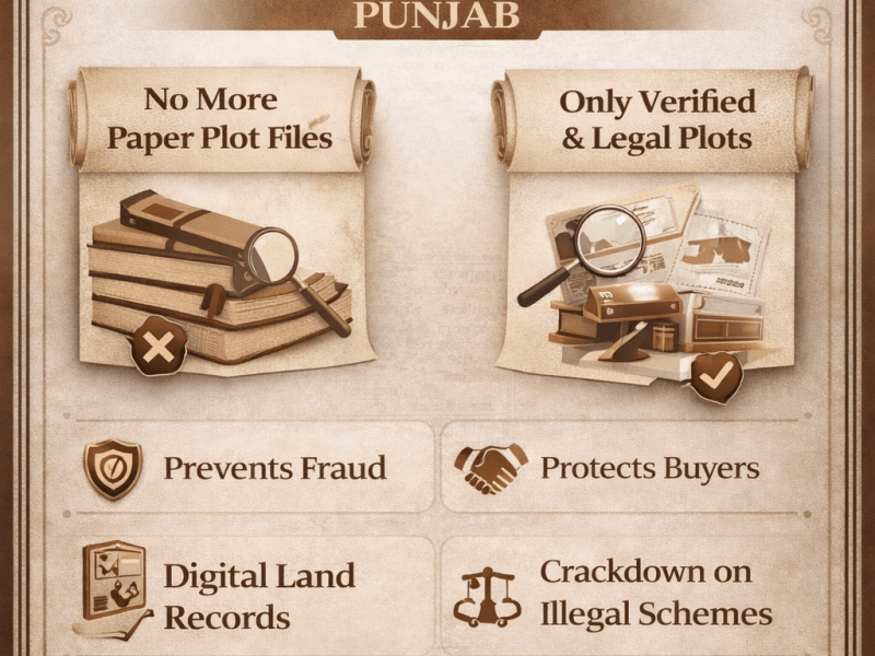 🔴 Punjab Moves to End Property File System — A Historic Real Estate&nbsp;Reform