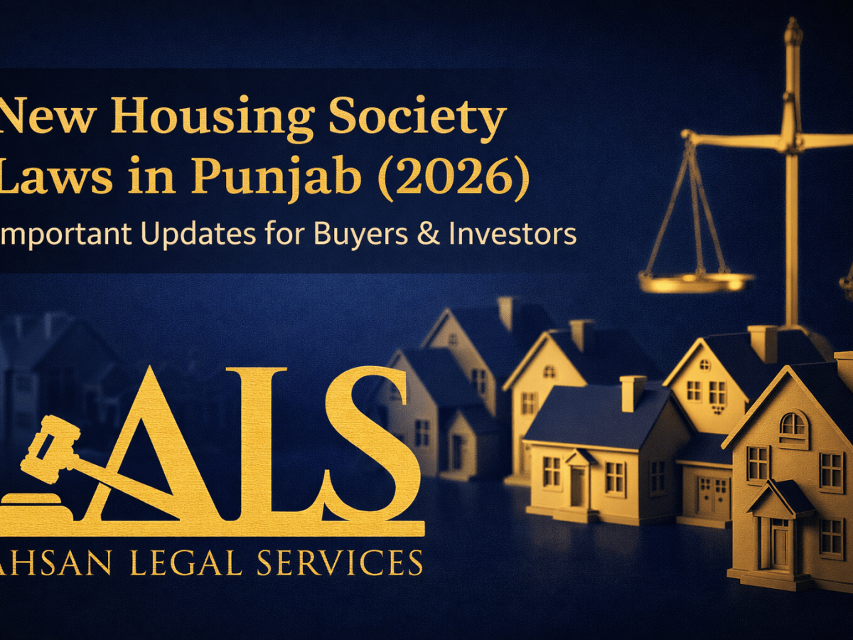 🏘️ New Housing Society Laws in Punjab (2025–2026): What Every Buyer & Investor Must&nbsp;Know