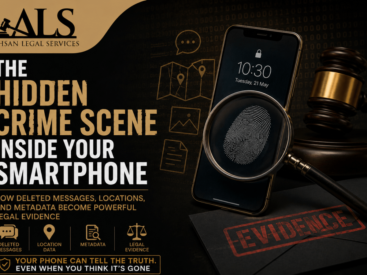 The Hidden Crime Scene Inside Your&nbsp;Smartphone